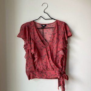 Punch Pink Romantic Top from Paige